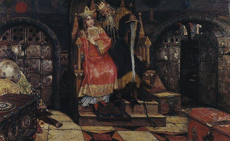 Viktor Vasnetsov Kashchei the Immortal. china oil painting image